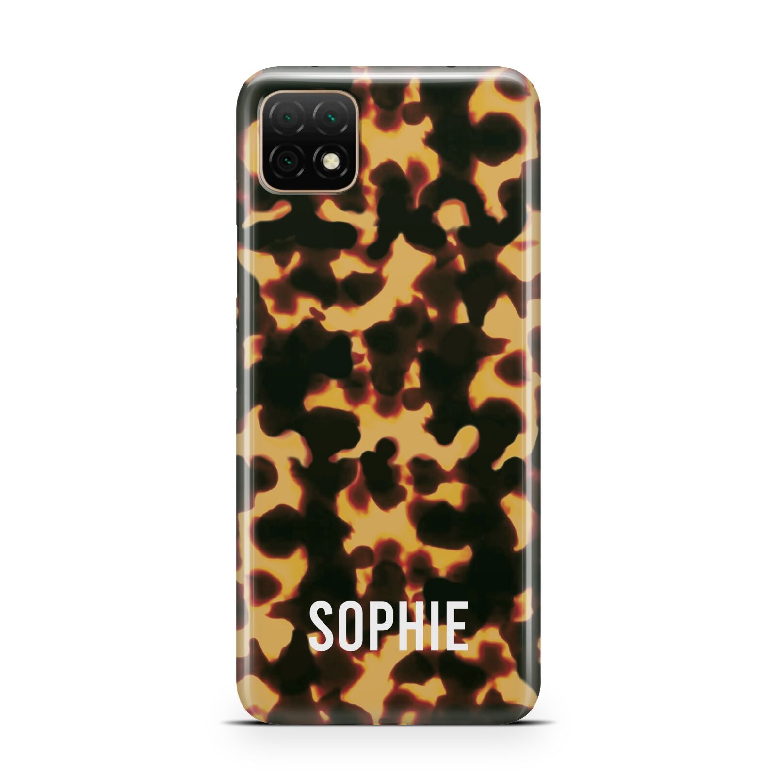 Personalised Tortoise Shell Pattern Huawei Enjoy 20 Phone Case