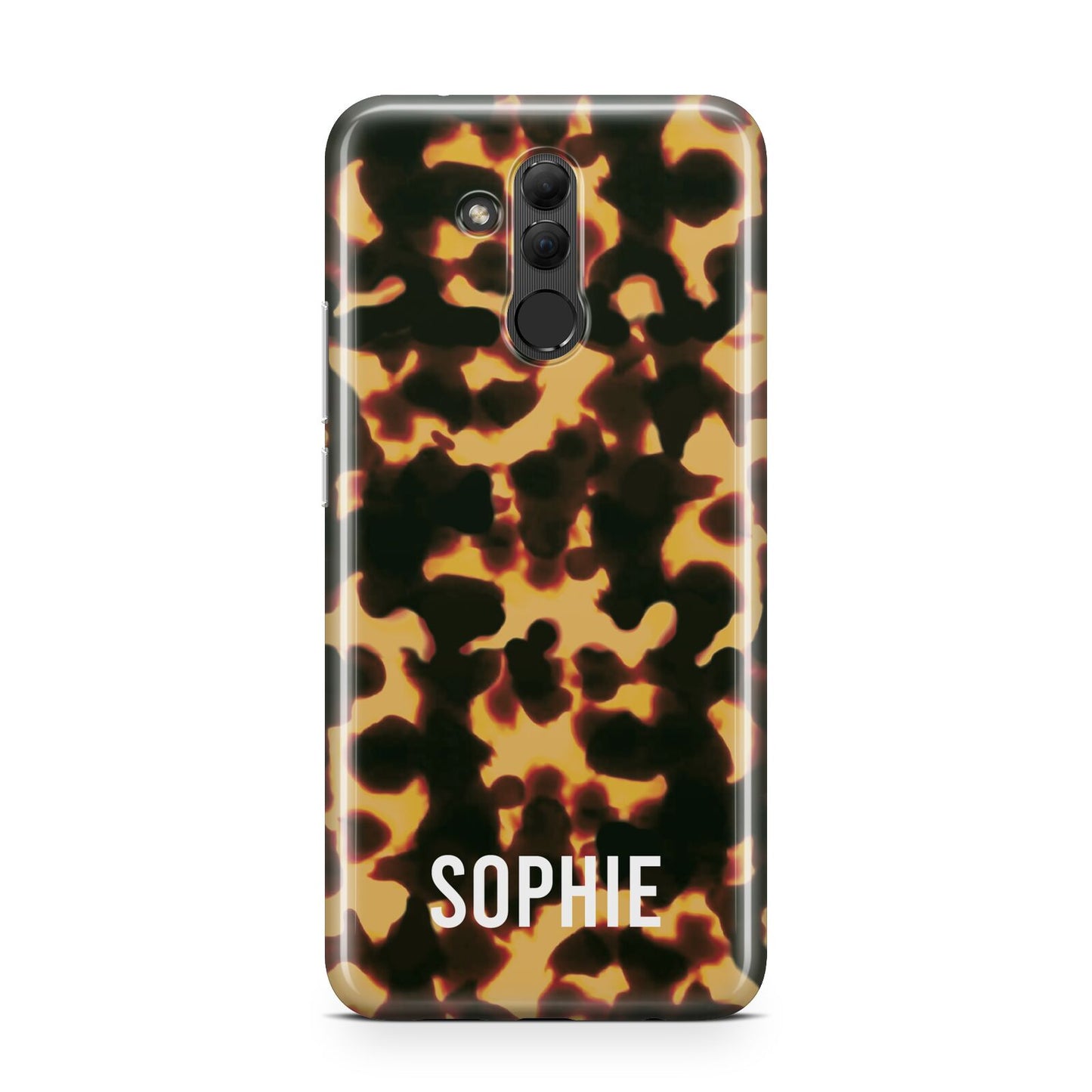 Personalised Tortoise Shell Pattern Huawei Mate 20 Lite