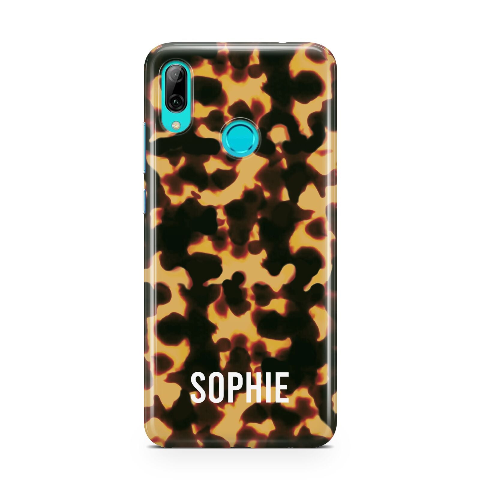 Personalised Tortoise Shell Pattern Huawei P Smart 2019 Case