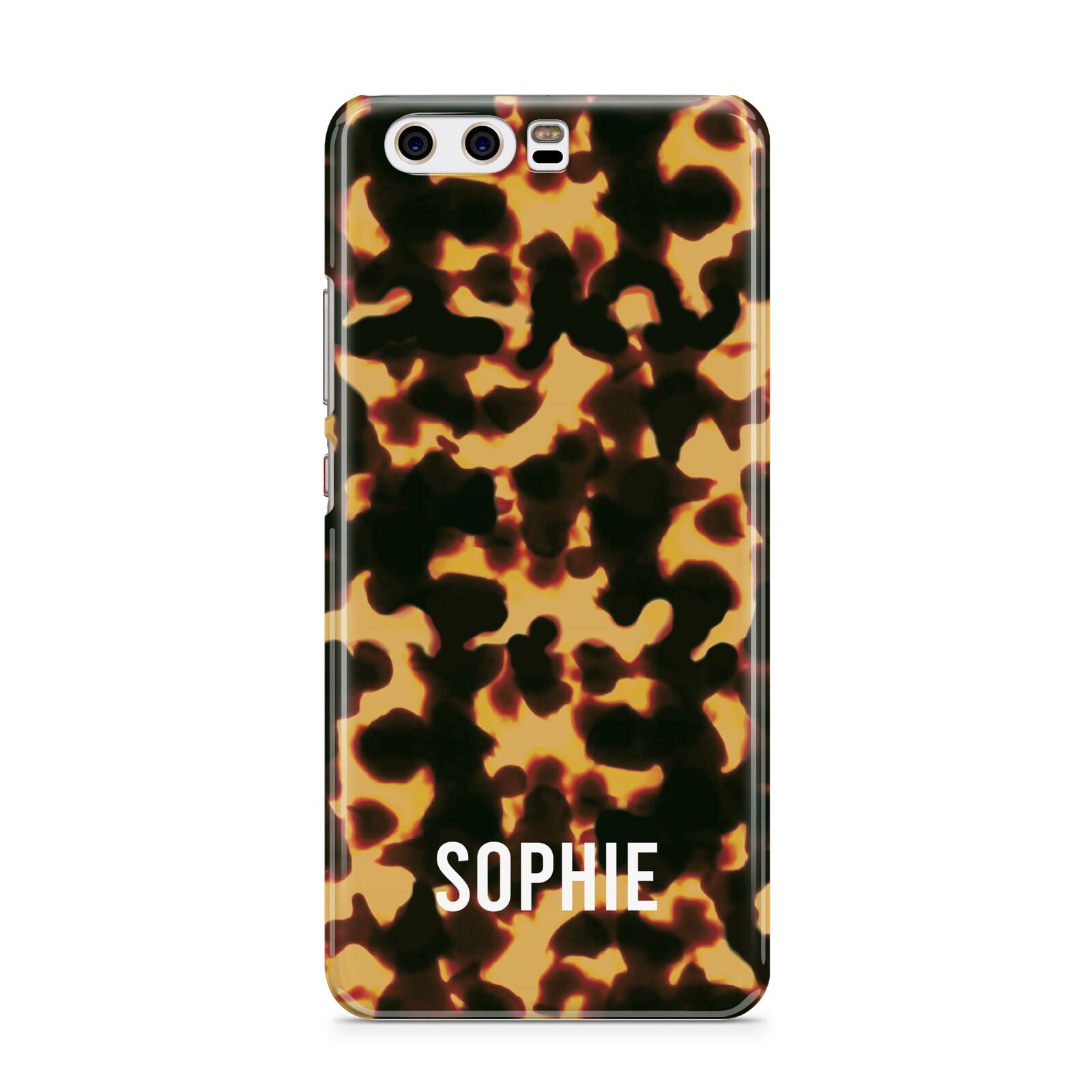 Personalised Tortoise Shell Pattern Huawei P10 Phone Case