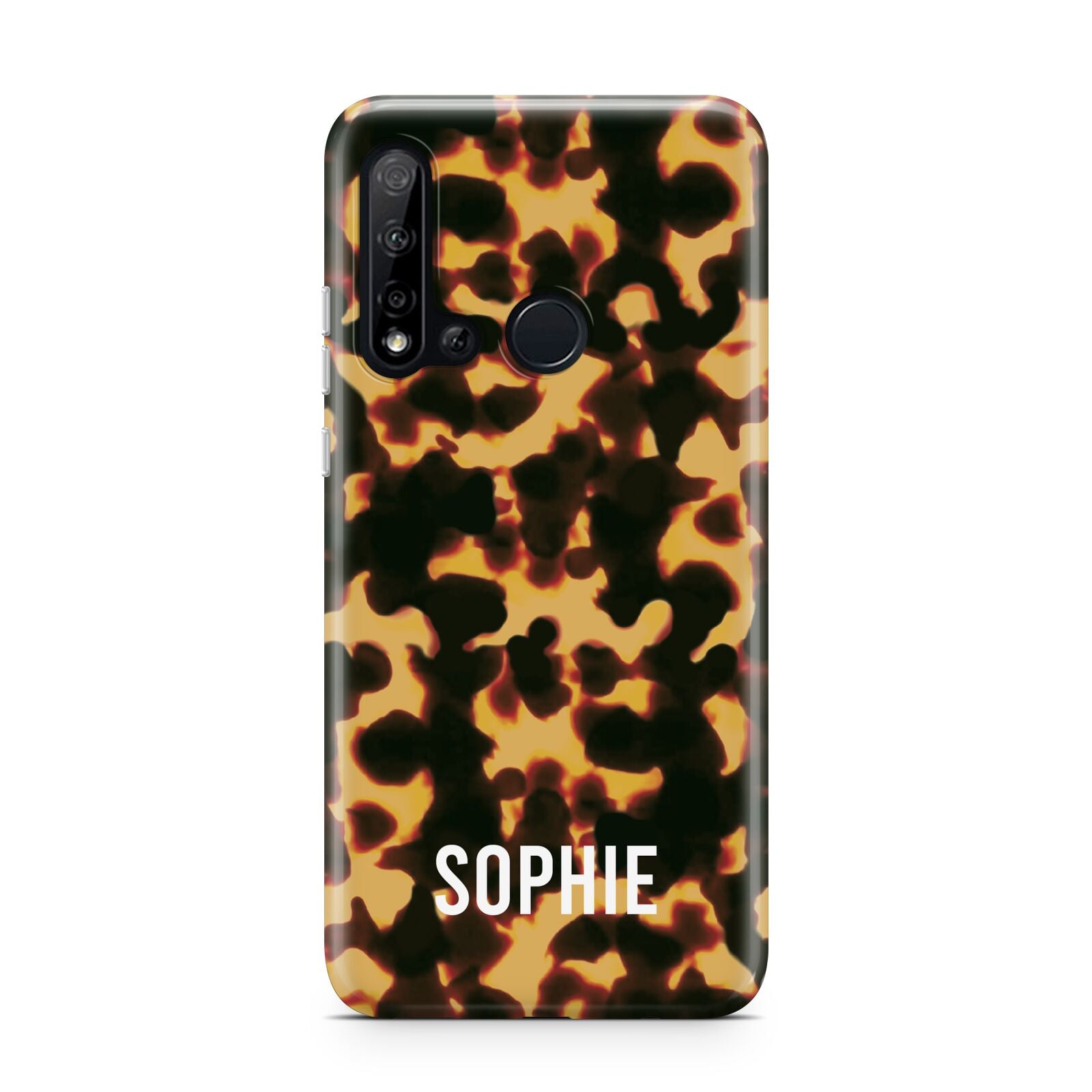 Personalised Tortoise Shell Pattern Huawei P20 Lite 5G Phone Case