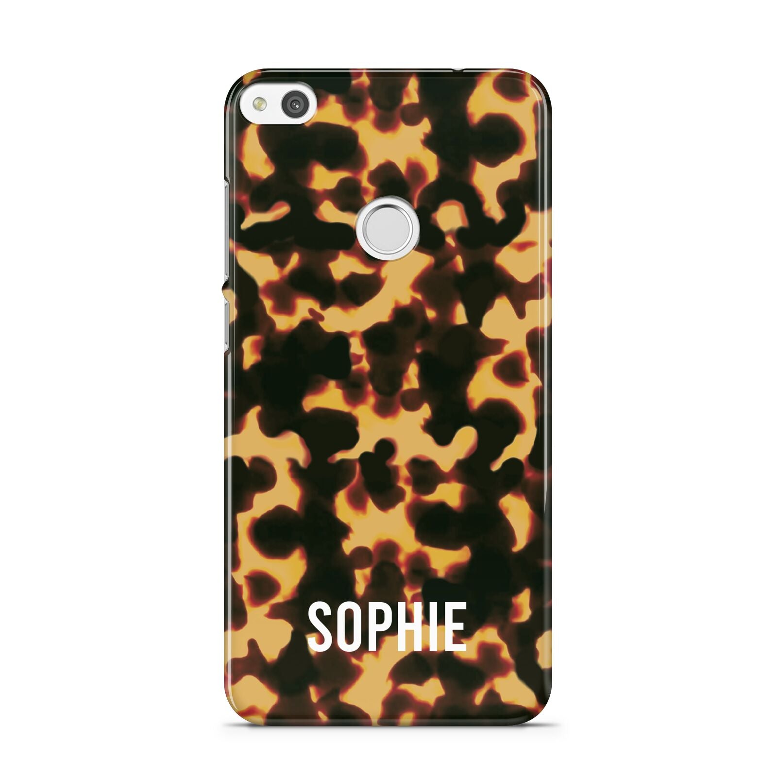 Personalised Tortoise Shell Pattern Huawei P8 Lite Case