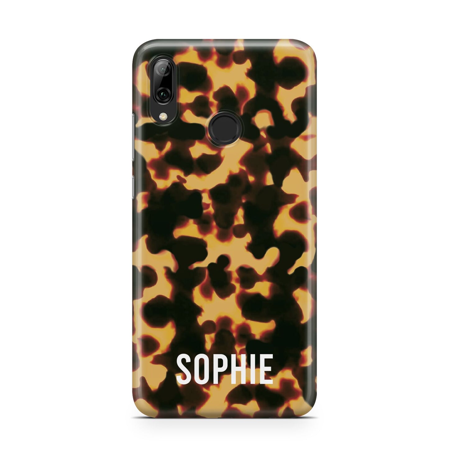 Personalised Tortoise Shell Pattern Huawei Y7 2019