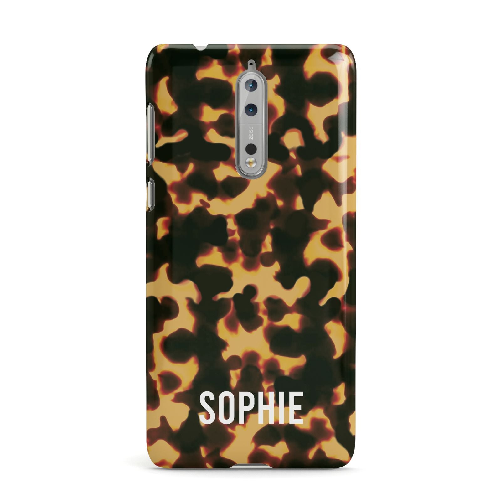 Personalised Tortoise Shell Pattern Nokia Case