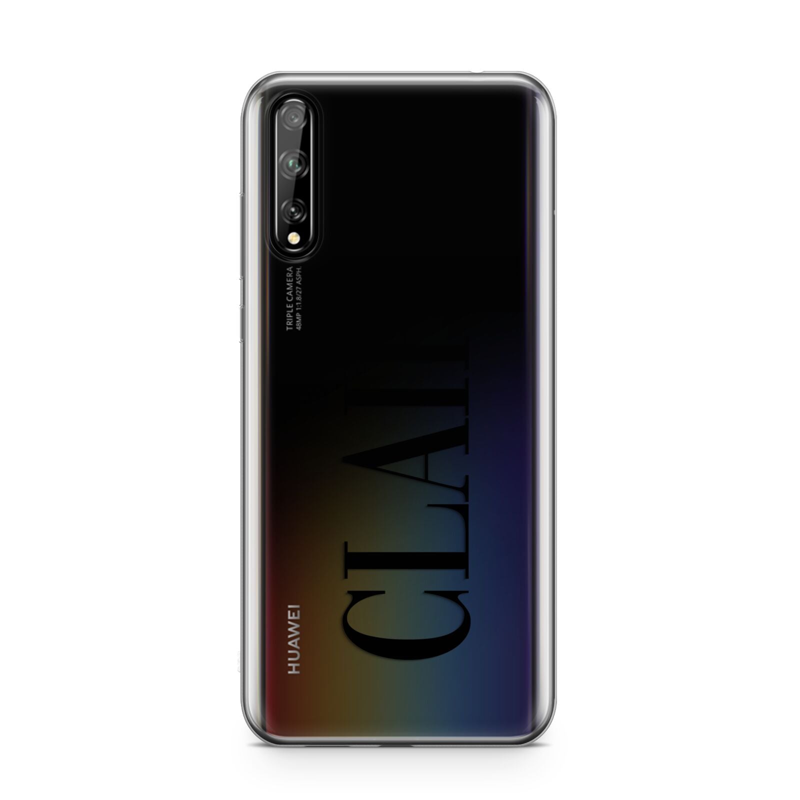 Personalised Transparent Name Huawei Enjoy 10s Phone Case