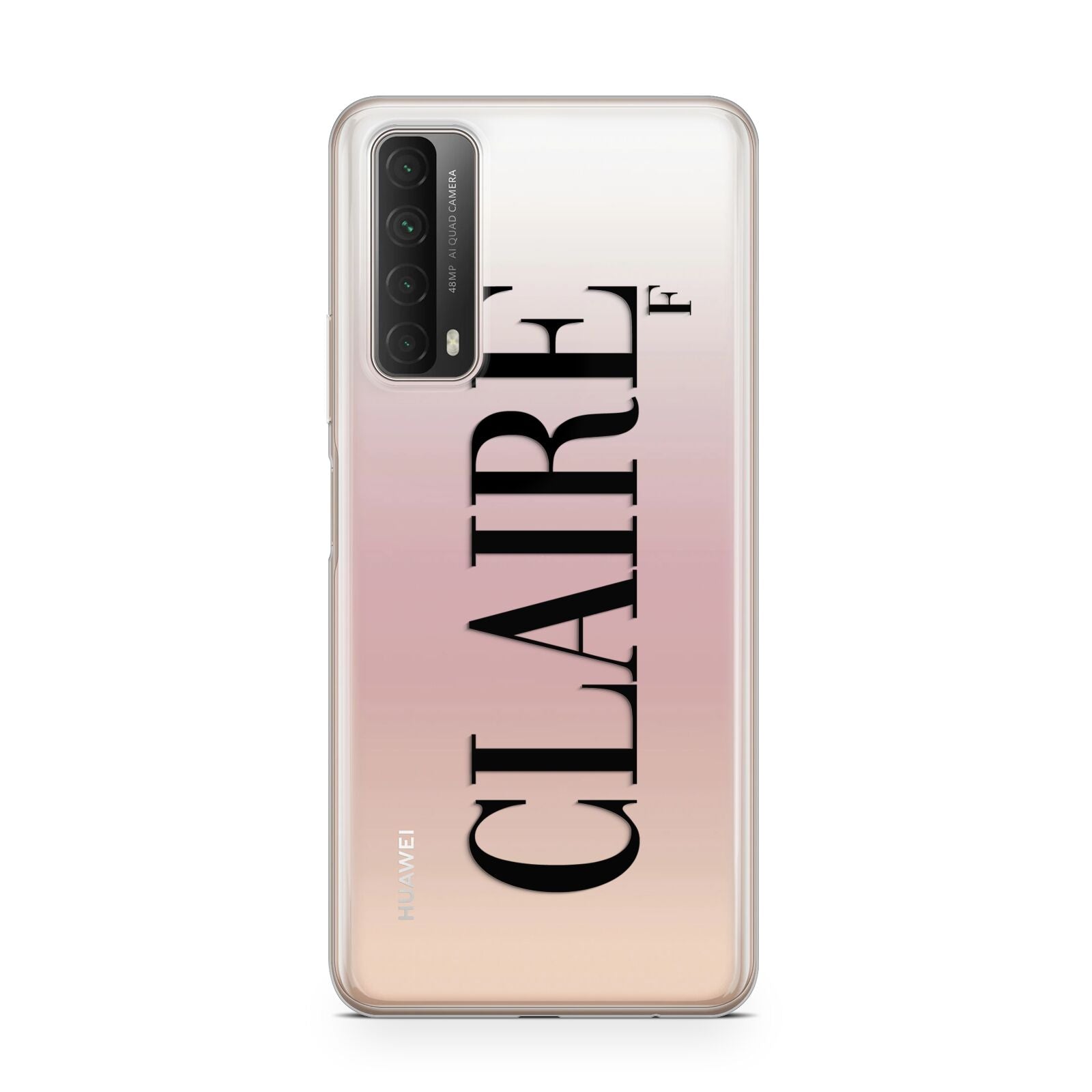 Personalised Transparent Name Huawei P Smart 2021