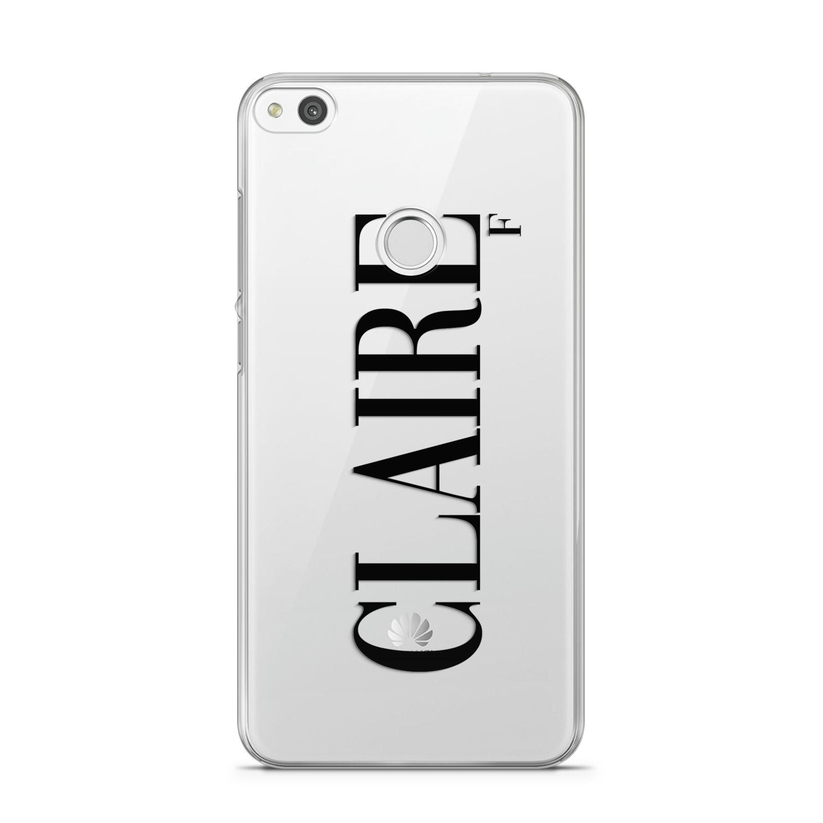 Personalised Transparent Name Huawei P8 Lite Case