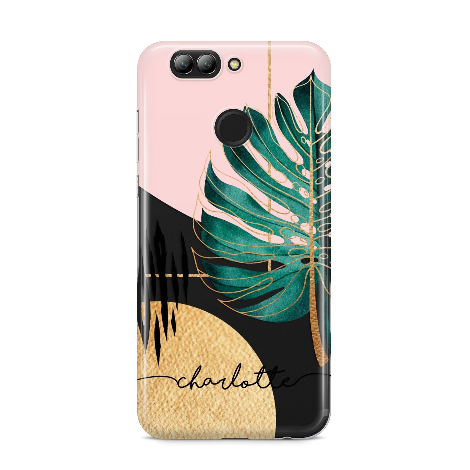 Personalised Tropical Fan Leaf Huawei Nova 2s Phone Case