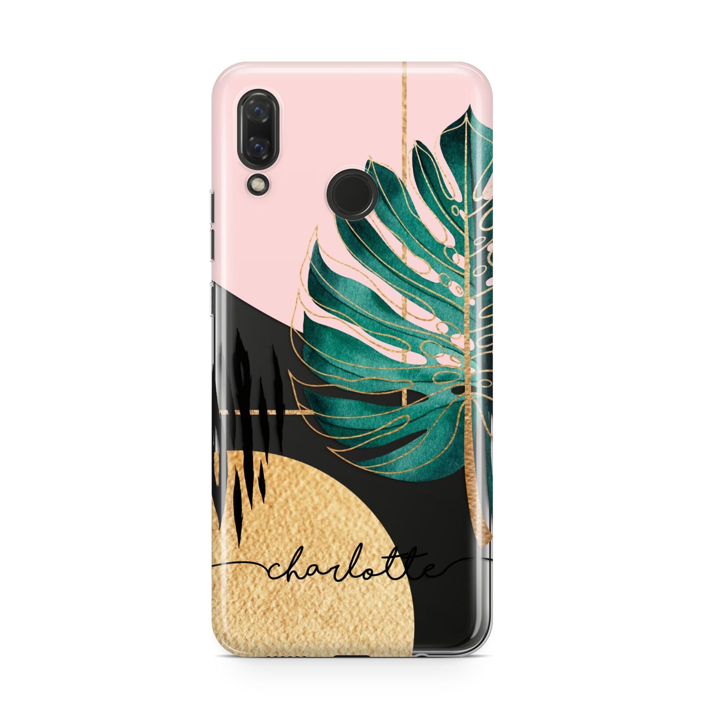 Personalised Tropical Fan Leaf Huawei Nova 3 Phone Case