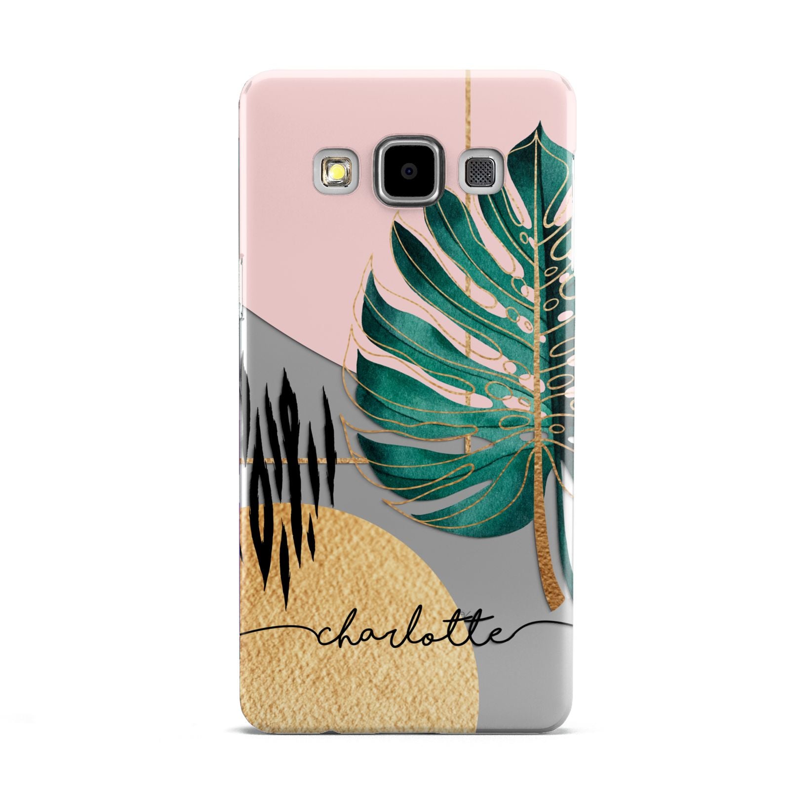 Personalised Tropical Fan Leaf Samsung Galaxy A5 Case