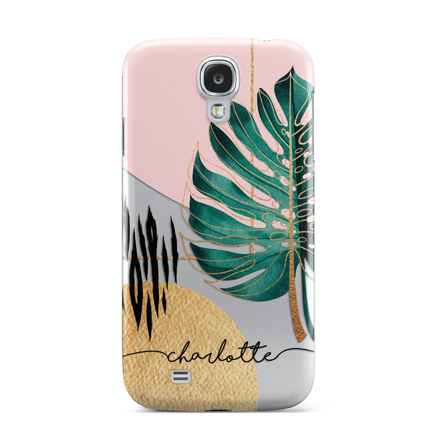 Personalised Tropical Fan Leaf Samsung Galaxy S4 Case