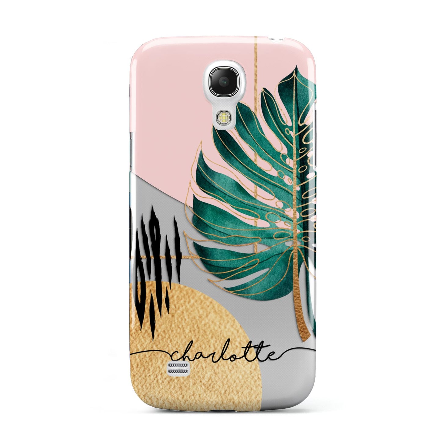 Personalised Tropical Fan Leaf Samsung Galaxy S4 Mini Case