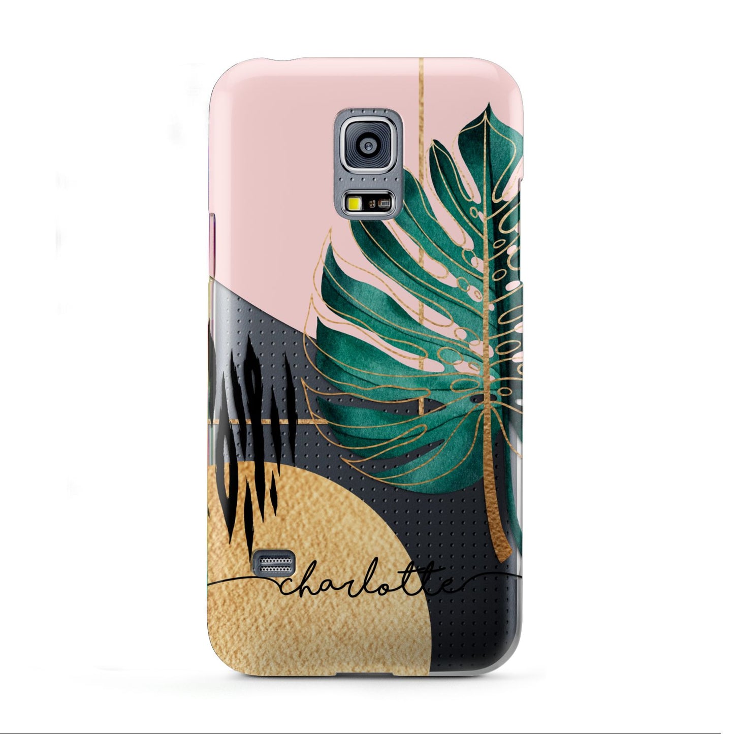 Personalised Tropical Fan Leaf Samsung Galaxy S5 Mini Case