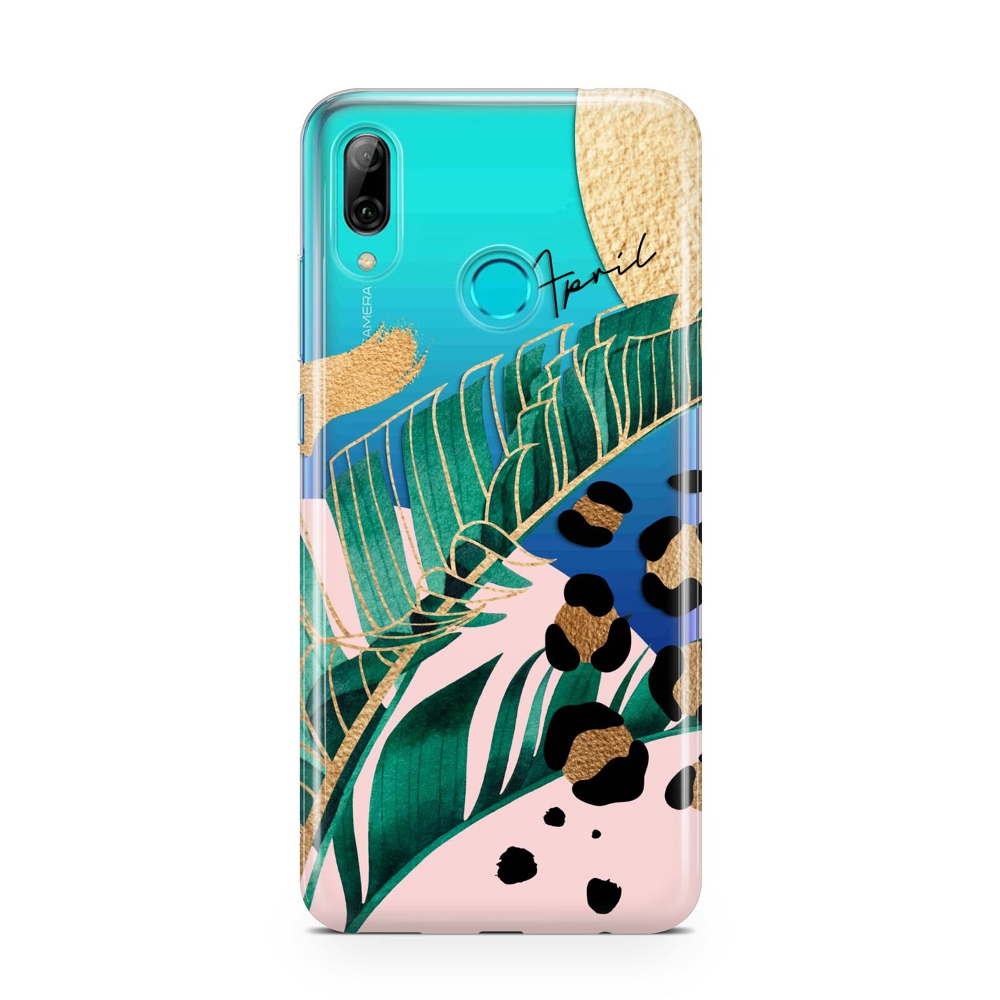 Personalised Tropical Gold Huawei P Smart 2019 Case