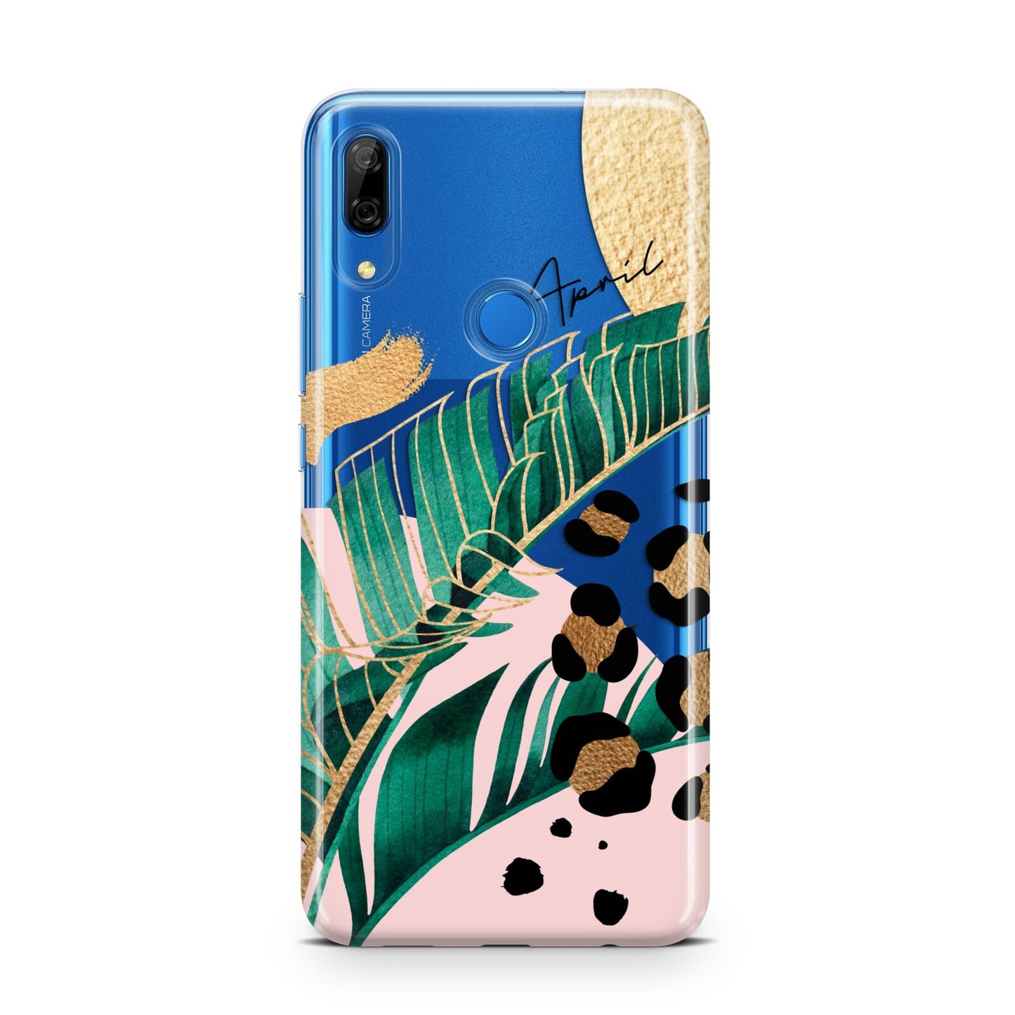 Personalised Tropical Gold Huawei P Smart Z