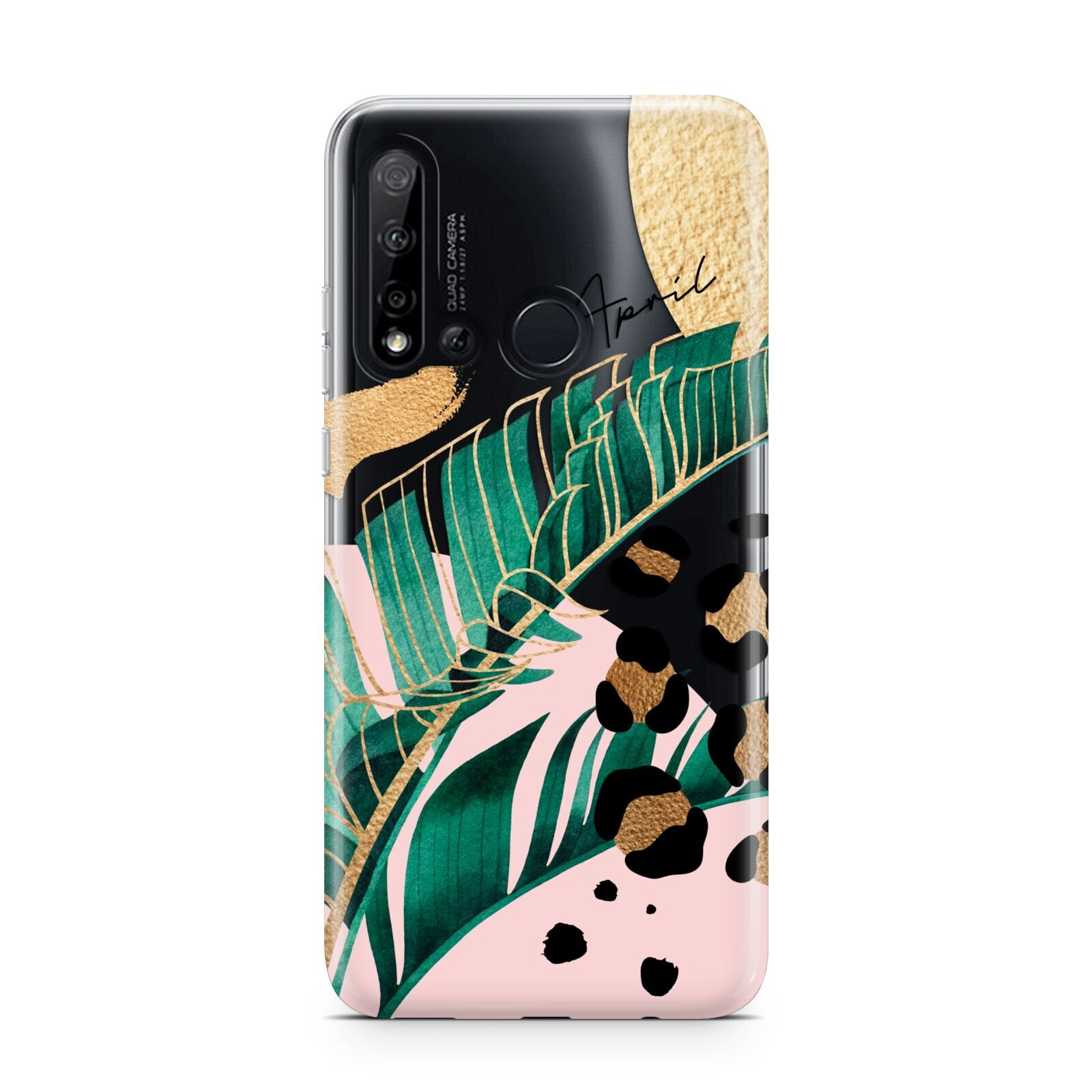 Personalised Tropical Gold Huawei P20 Lite 5G Phone Case