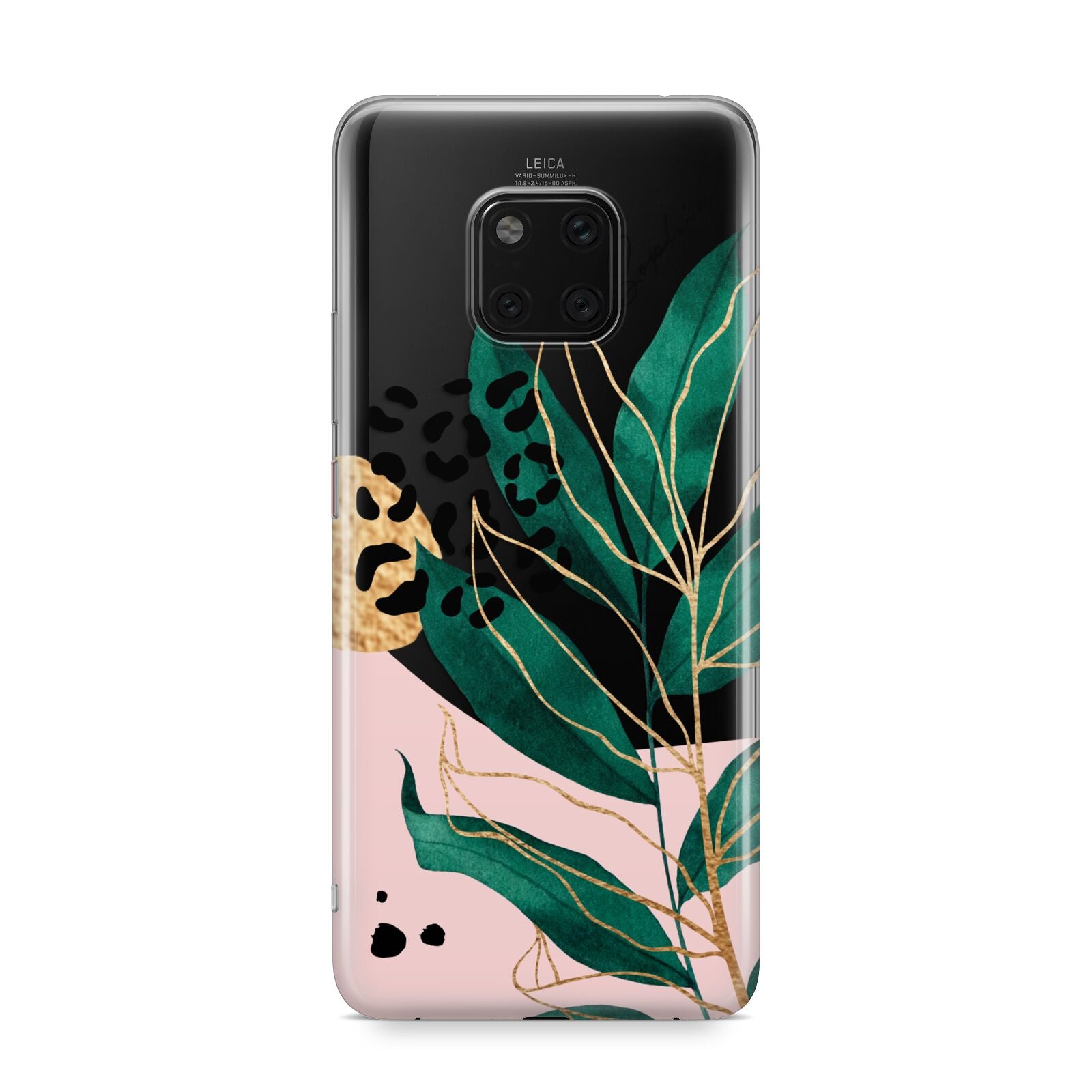 Personalised Tropical Leaf Huawei Mate 20 Pro Phone Case