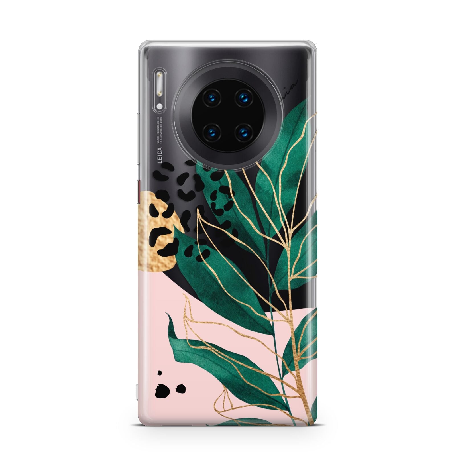 Personalised Tropical Leaf Huawei Mate 30 Pro Phone Case