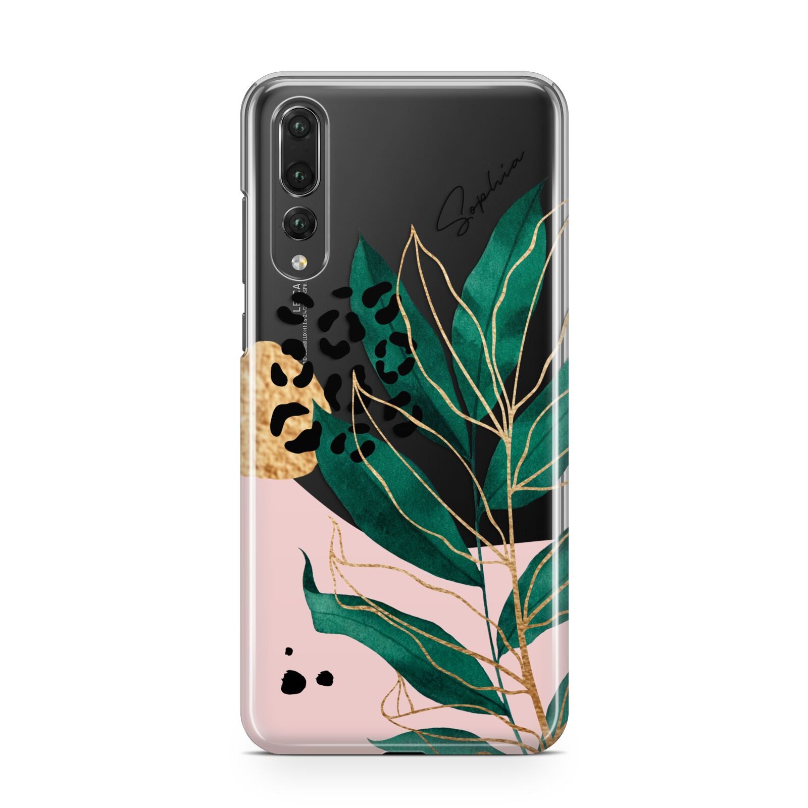 Personalised Tropical Leaf Huawei P20 Pro Phone Case