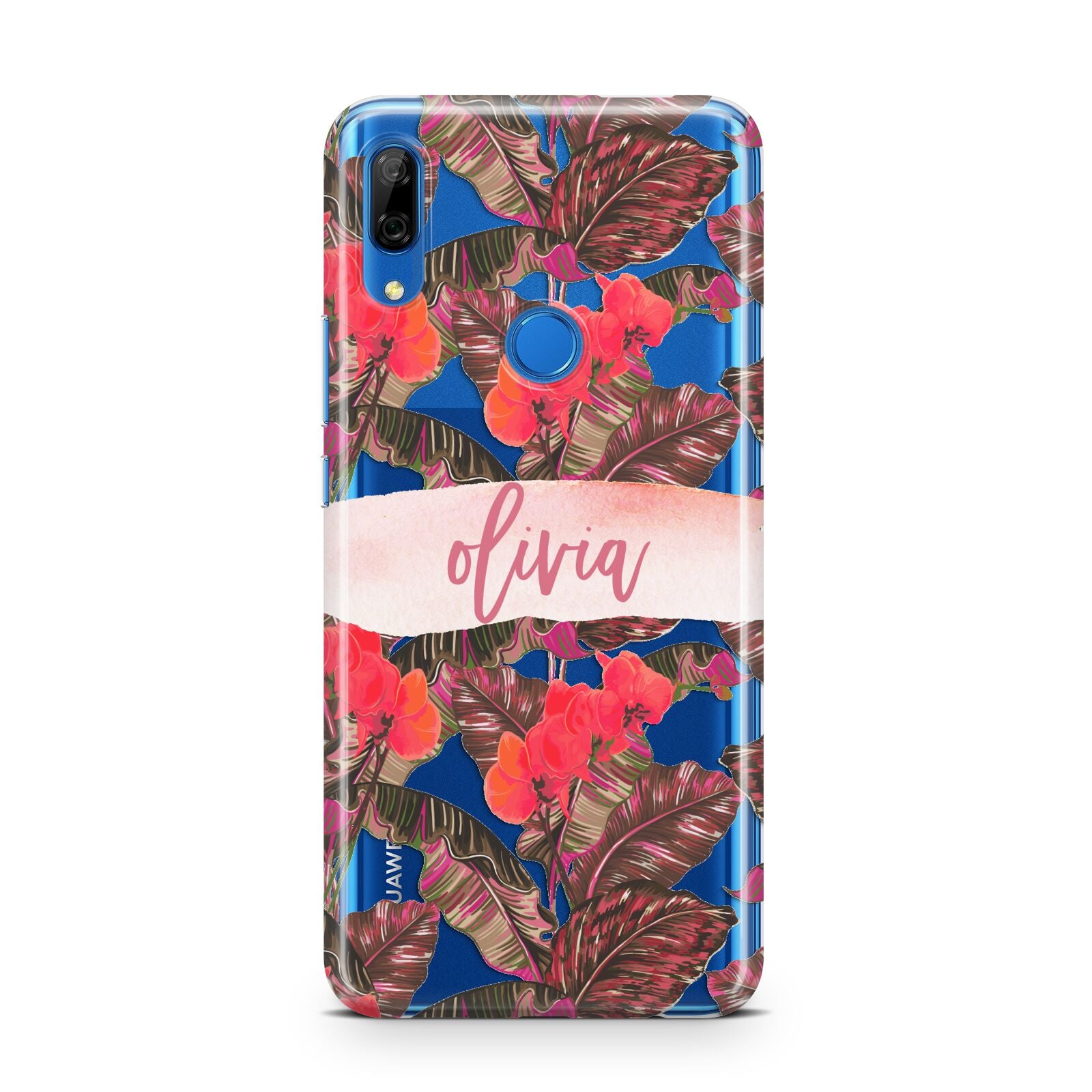 Personalised Tropical Orchid Floral Huawei P Smart Z