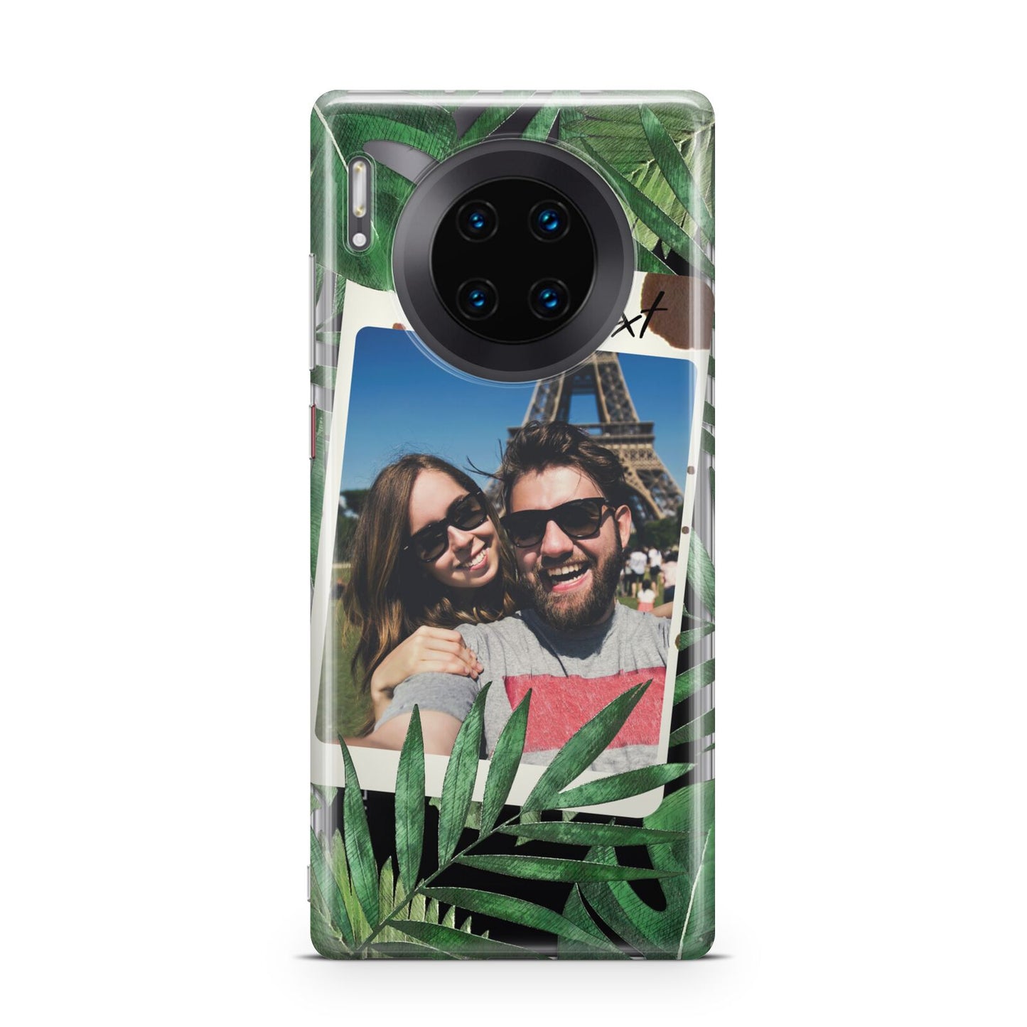 Personalised Tropical Photo Text Huawei Mate 30 Pro Phone Case