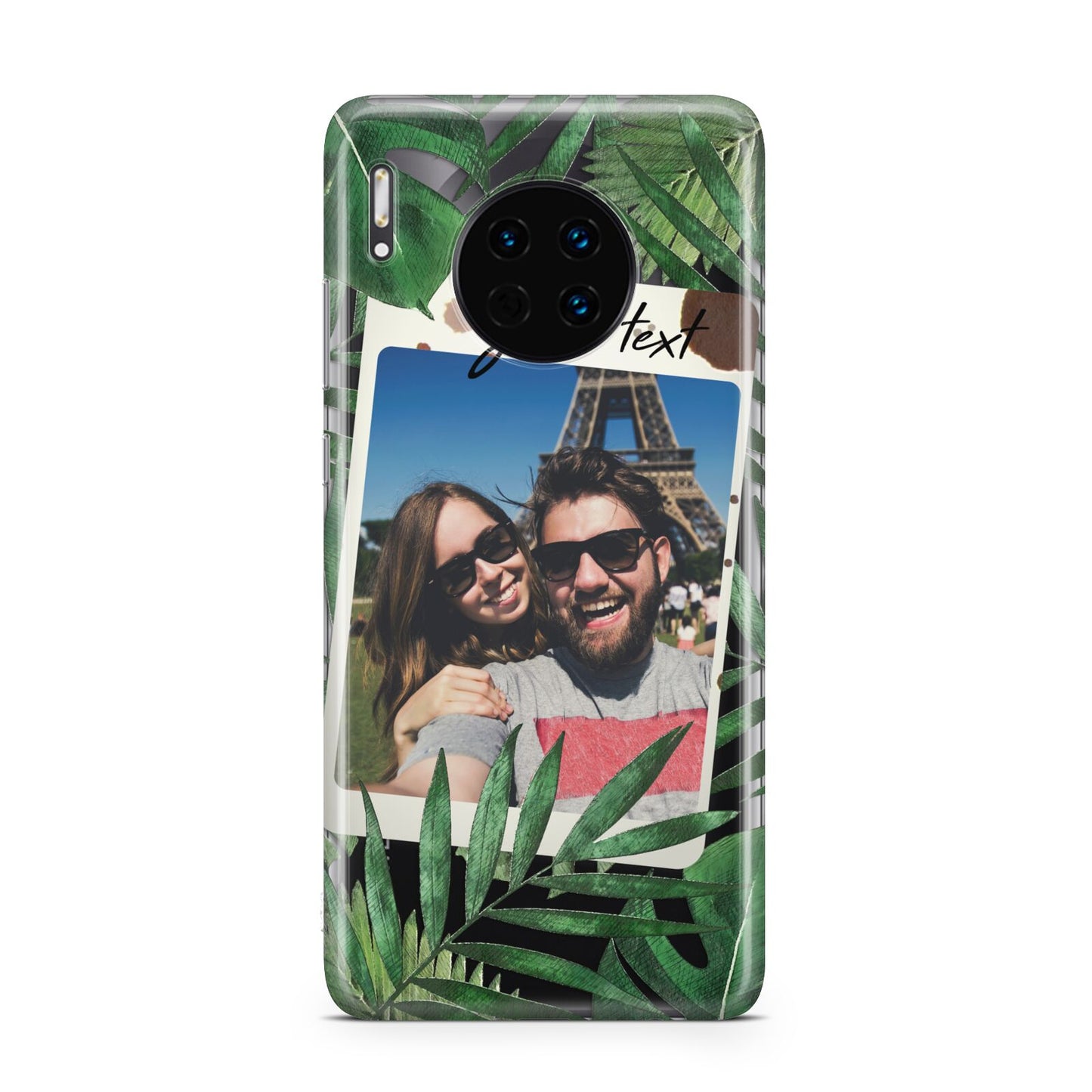 Personalised Tropical Photo Text Huawei Mate 30