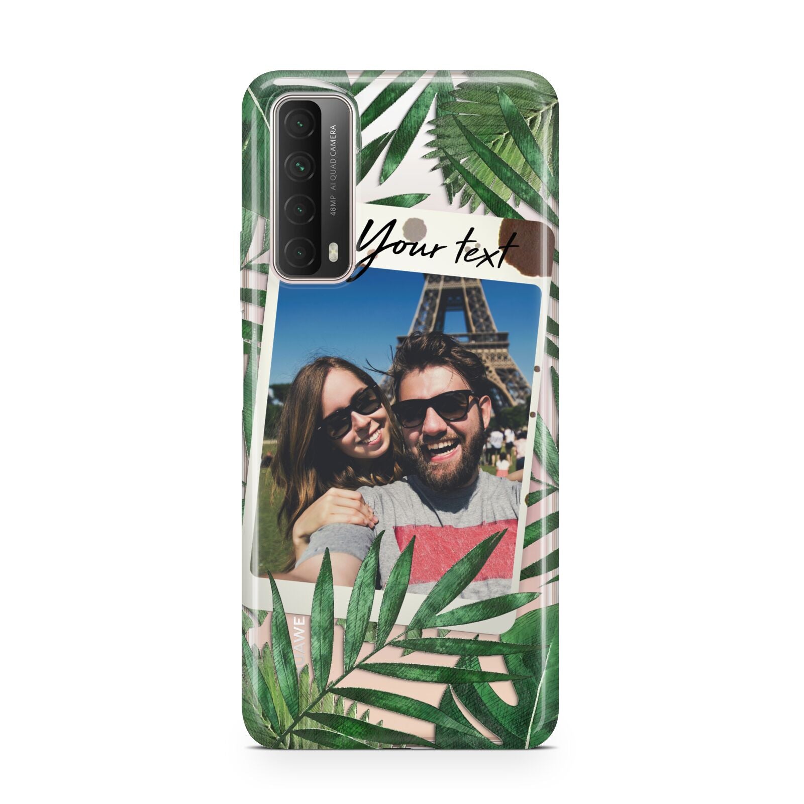 Personalised Tropical Photo Text Huawei P Smart 2021