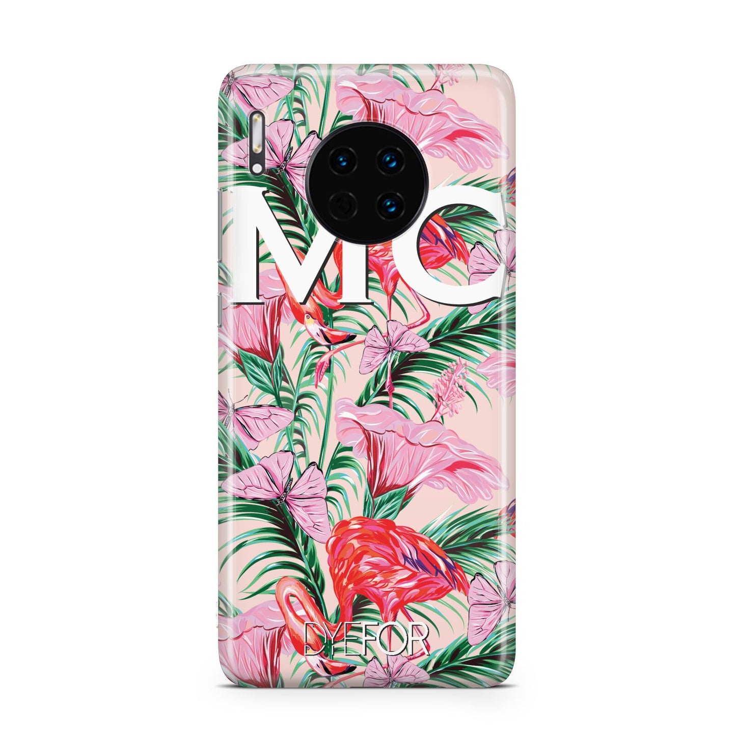 Personalised Tropical Pink Flamingo Huawei Mate 30