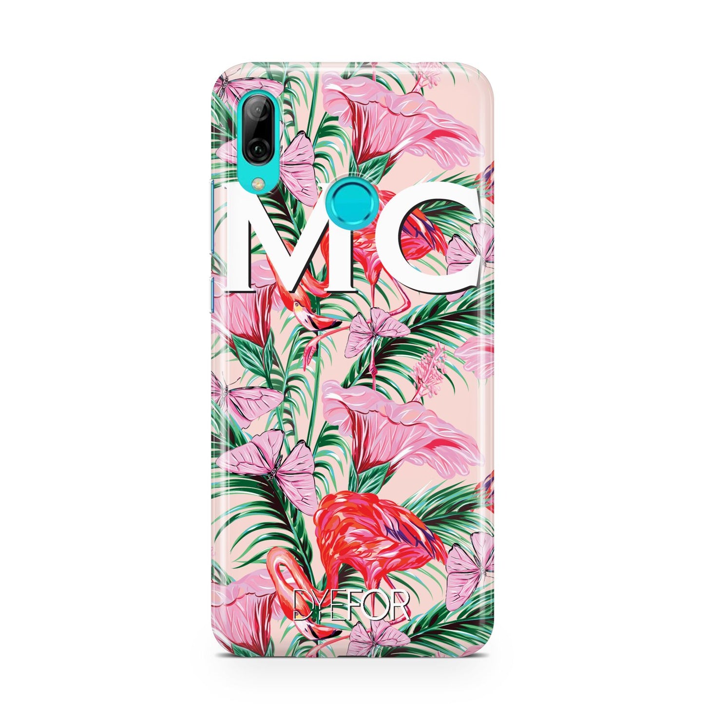 Personalised Tropical Pink Flamingo Huawei P Smart 2019 Case