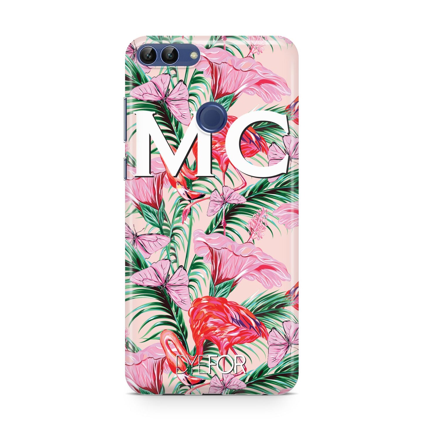 Personalised Tropical Pink Flamingo Huawei P Smart Case