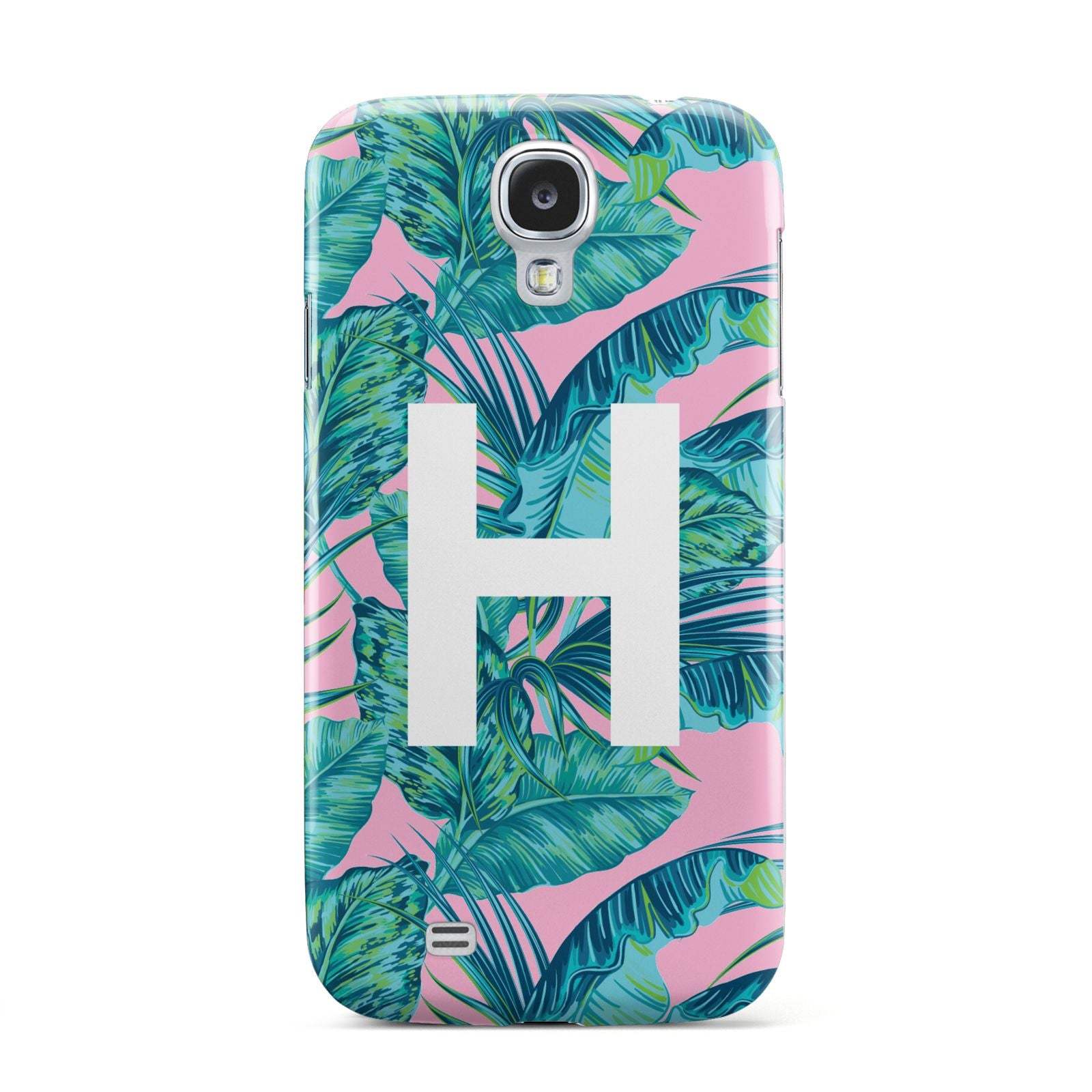 Personalised Tropical Pink and Green Samsung Galaxy S4 Case