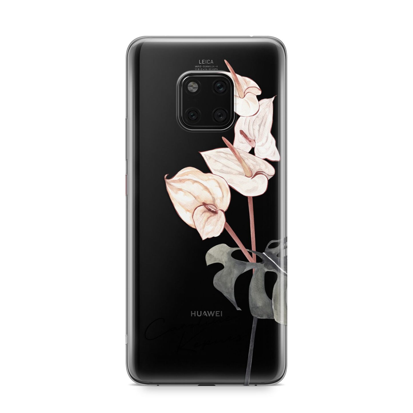 Personalised Tropical Plant Huawei Mate 20 Pro Phone Case