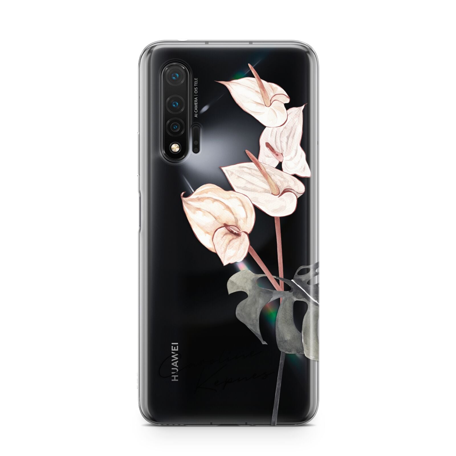 Personalised Tropical Plant Huawei Nova 6 Phone Case