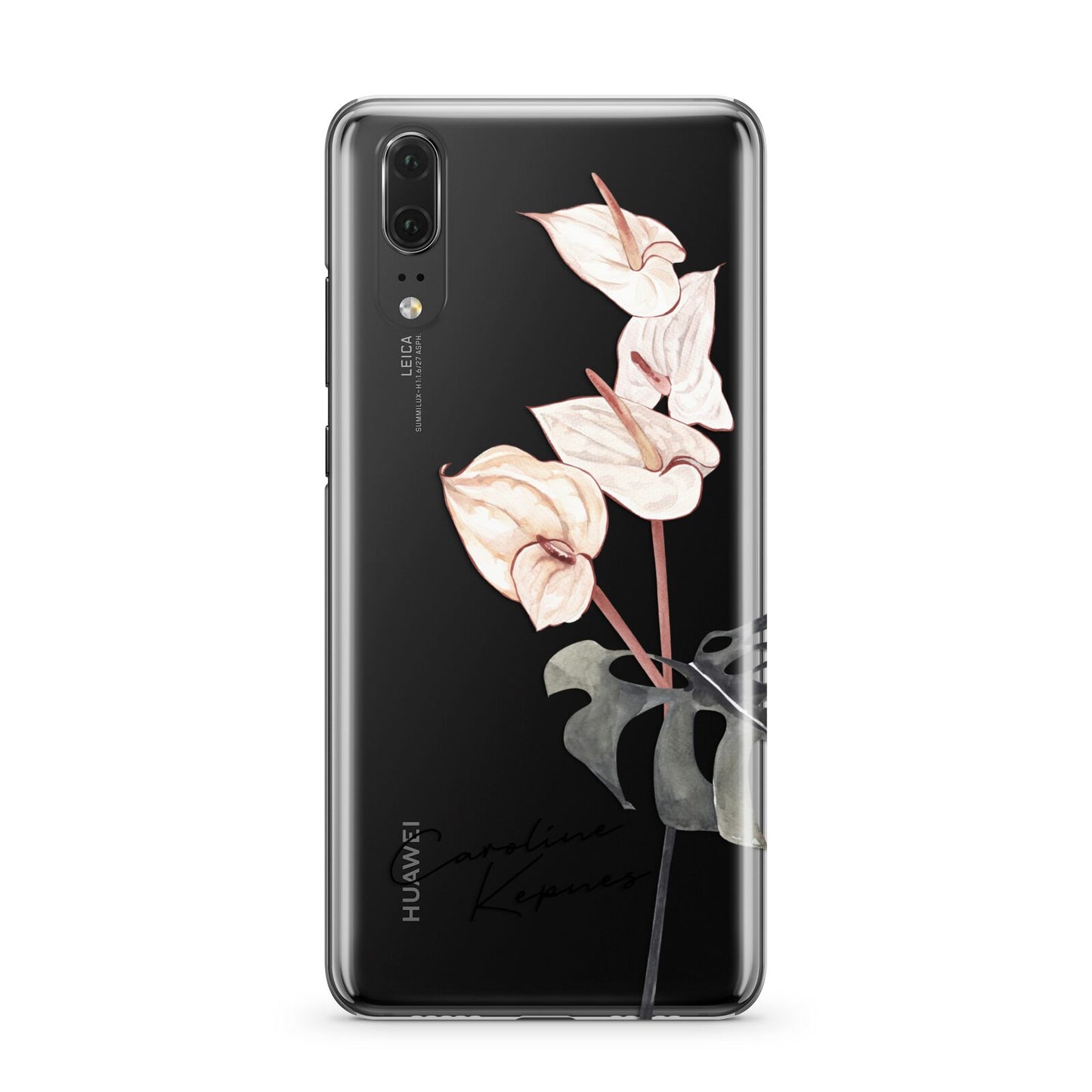 Personalised Tropical Plant Huawei P20 Phone Case