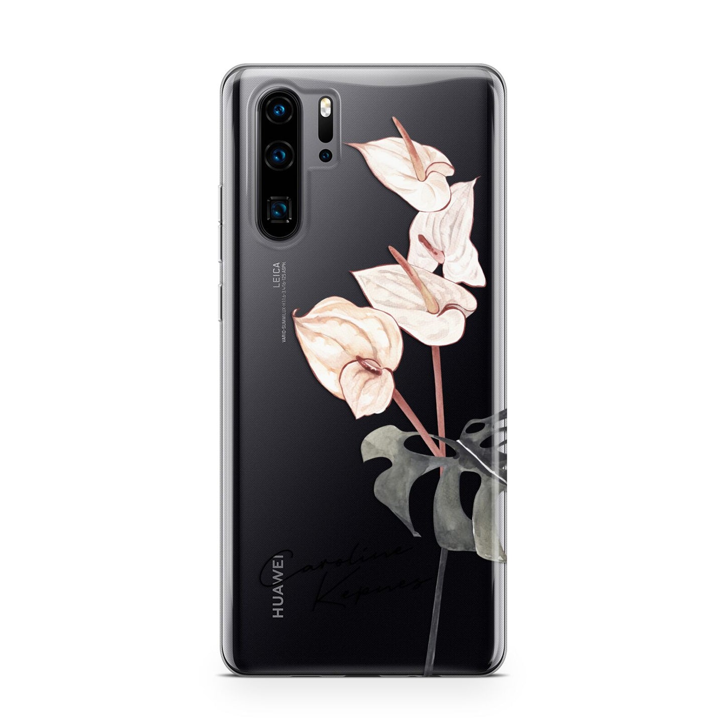 Personalised Tropical Plant Huawei P30 Pro Phone Case