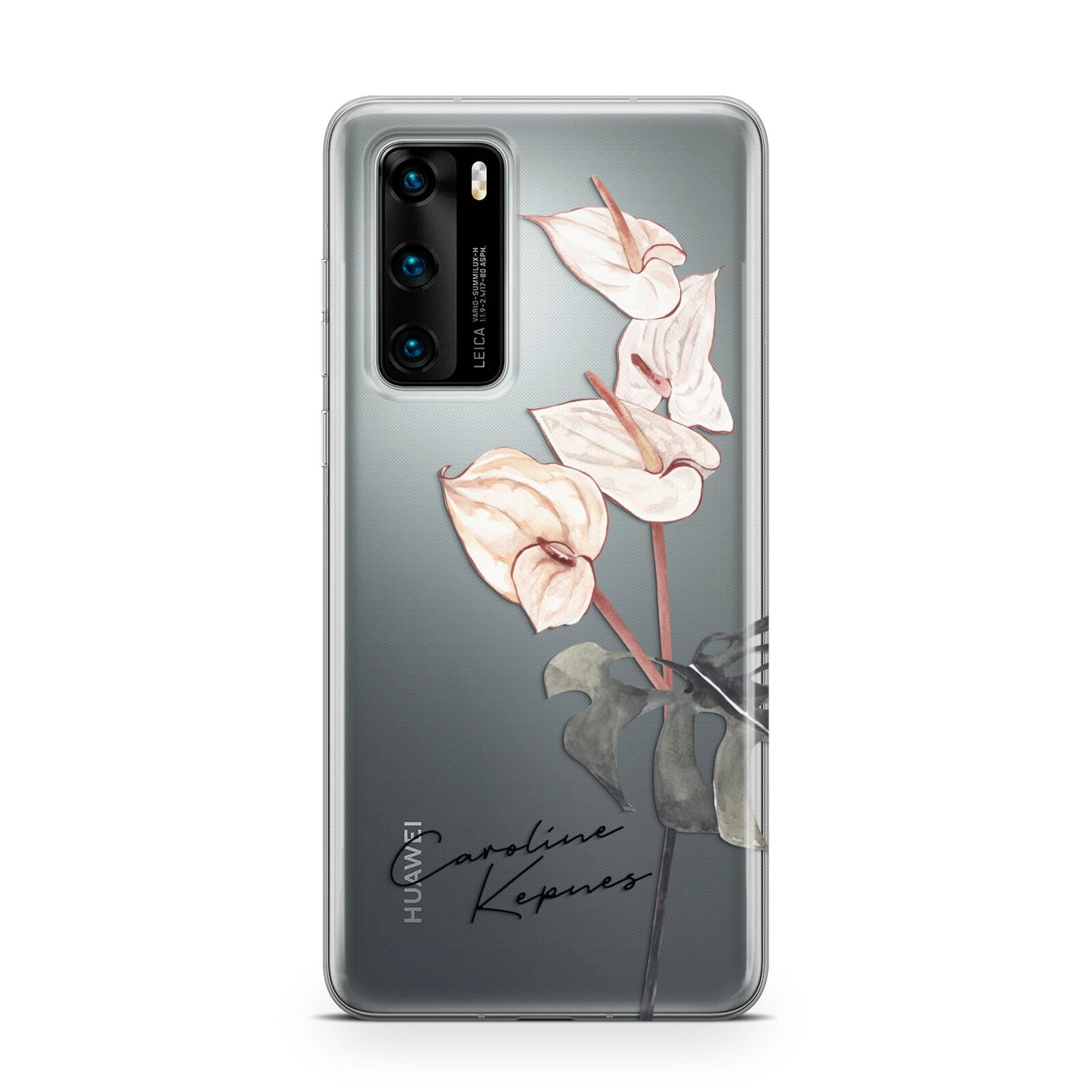 Personalised Tropical Plant Huawei P40 Phone Case