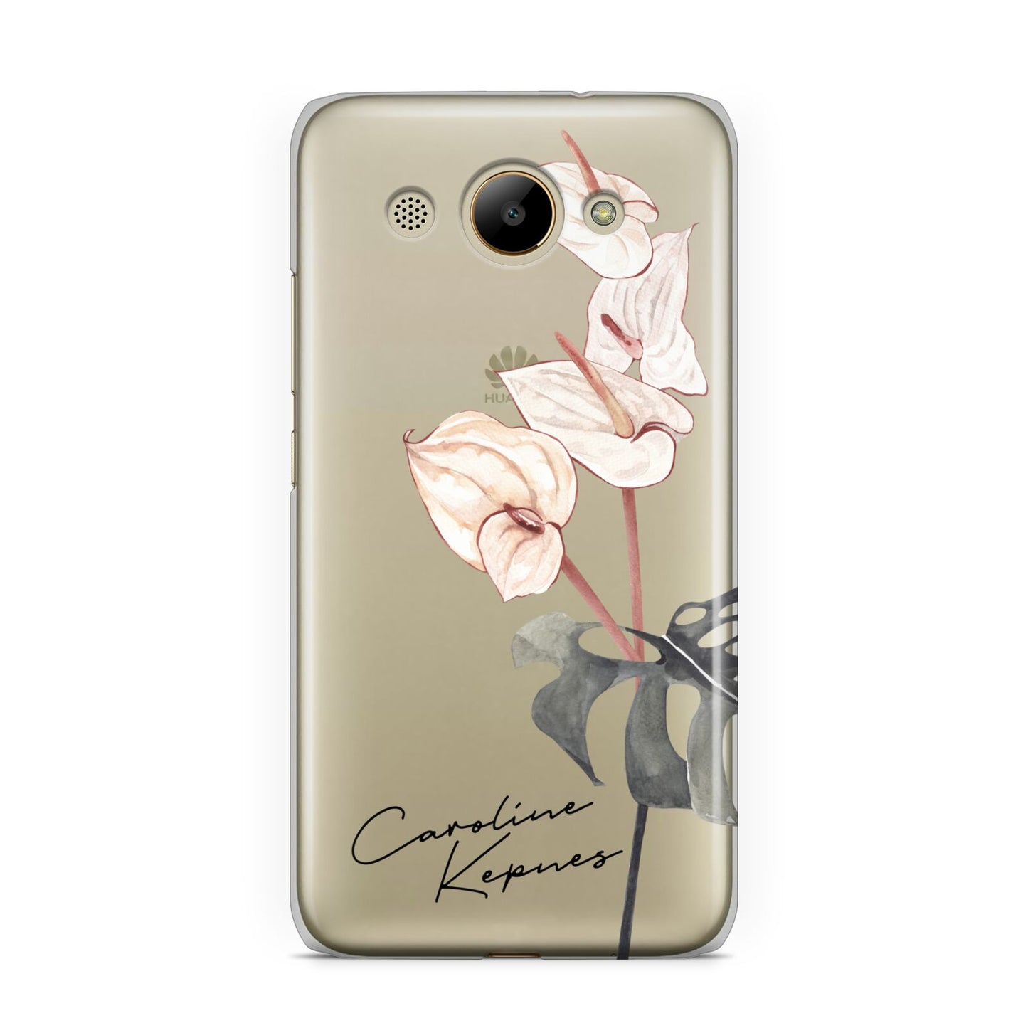 Personalised Tropical Plant Huawei Y3 2017