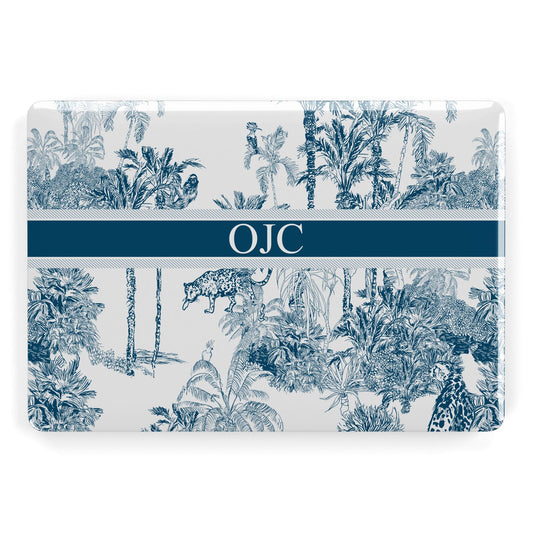 Personalised Tropical Toile Apple MacBook Case