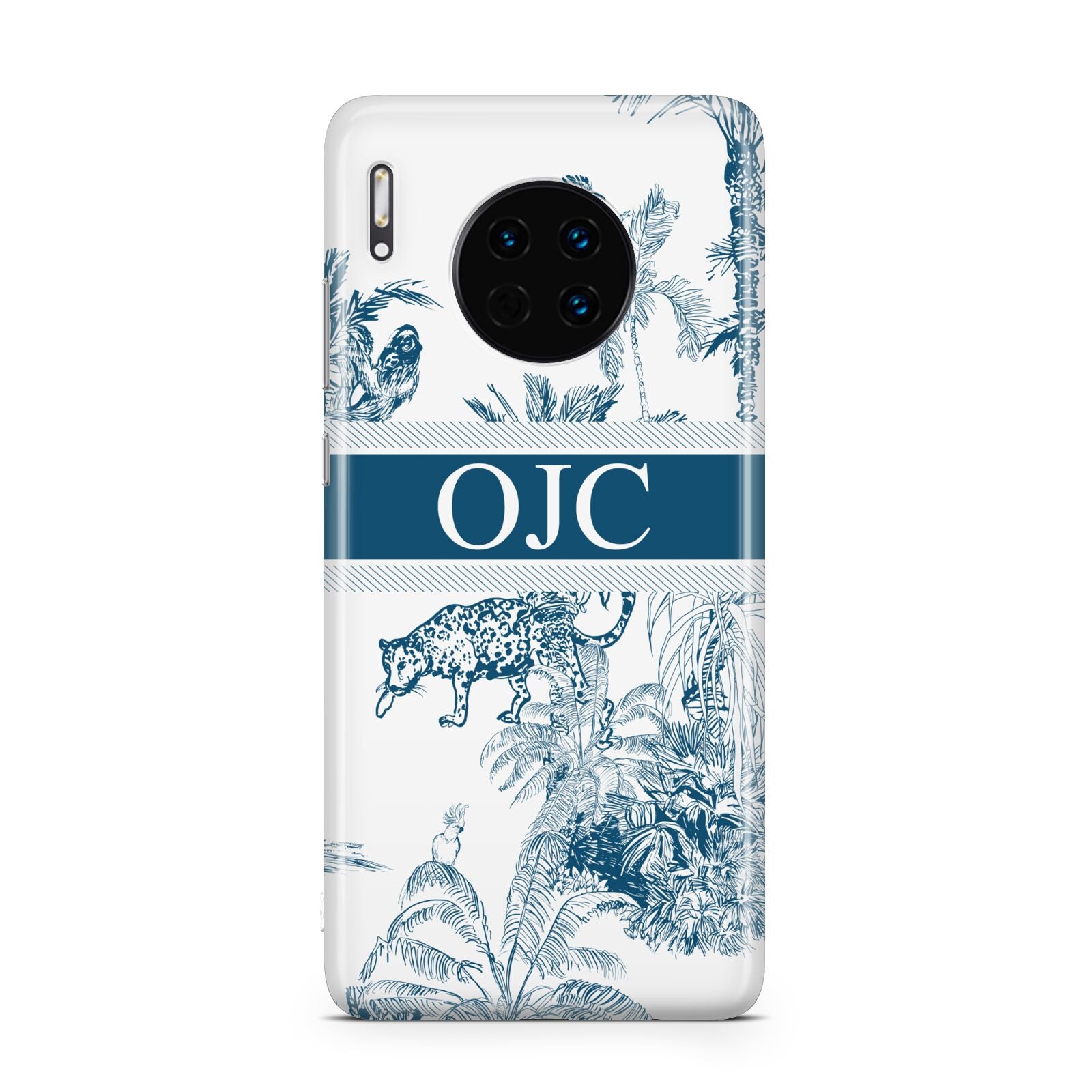 Personalised Tropical Toile Huawei Mate 30