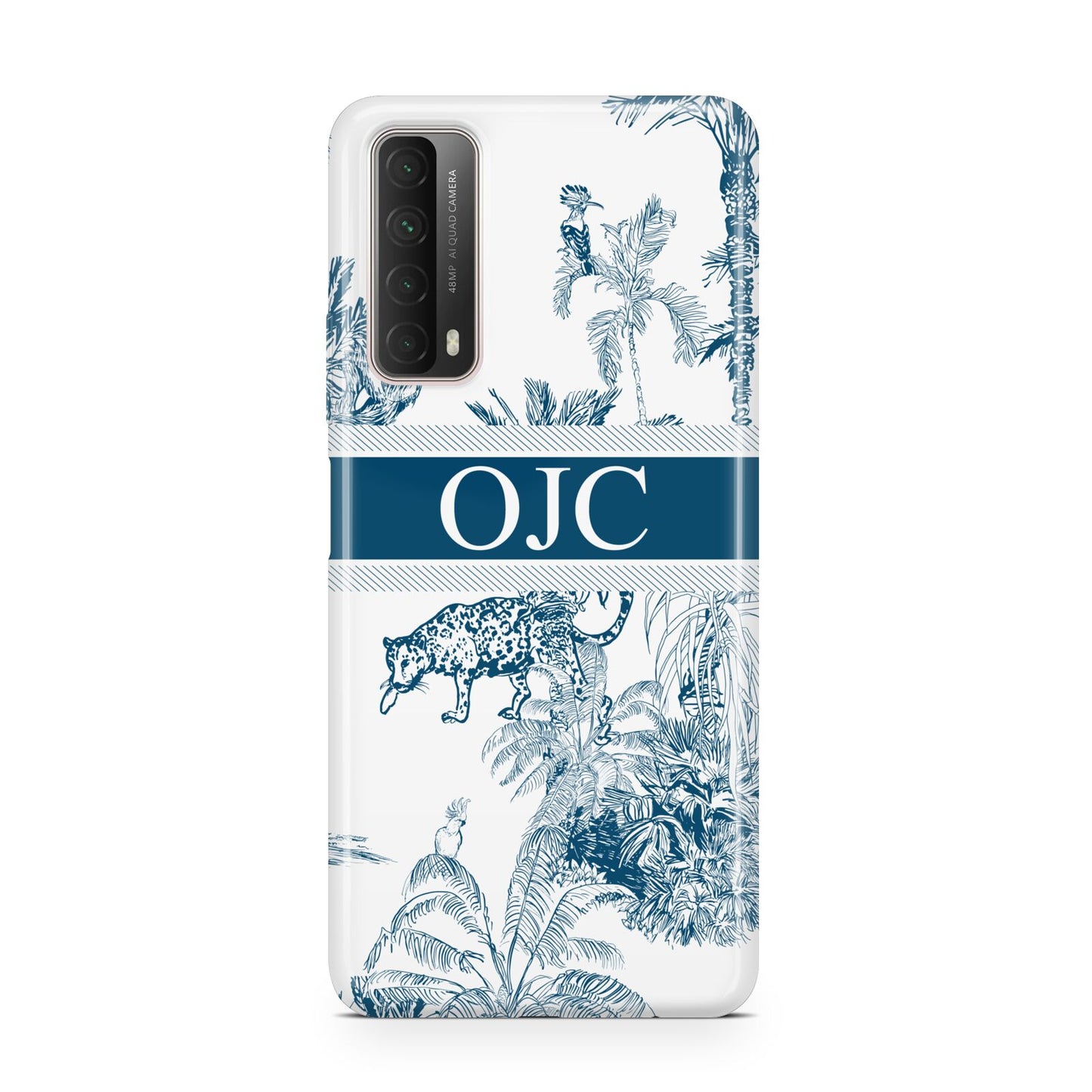 Personalised Tropical Toile Huawei P Smart 2021