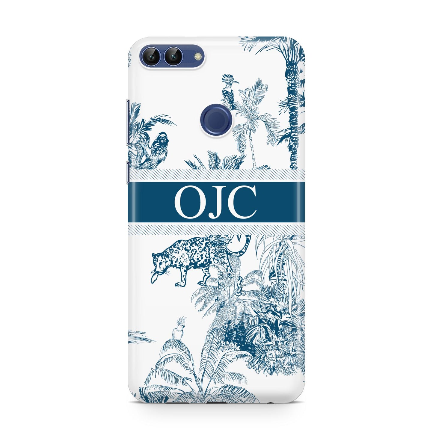 Personalised Tropical Toile Huawei P Smart Case