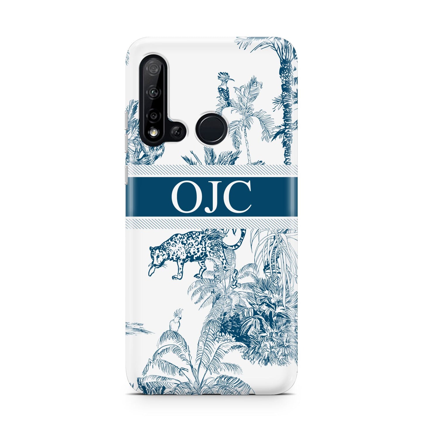 Personalised Tropical Toile Huawei P20 Lite 5G Phone Case