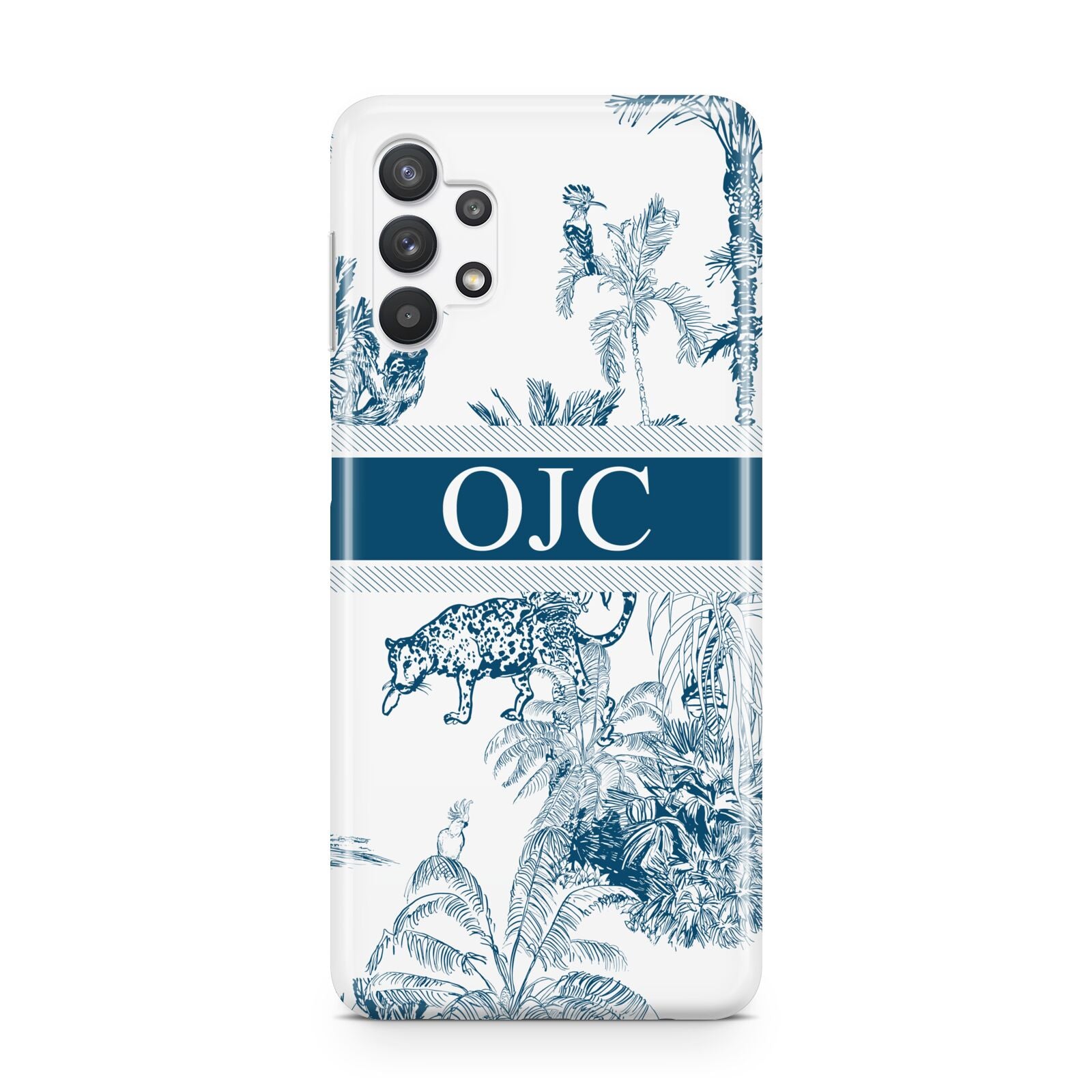 Personalised Tropical Toile Samsung A32 5G Case