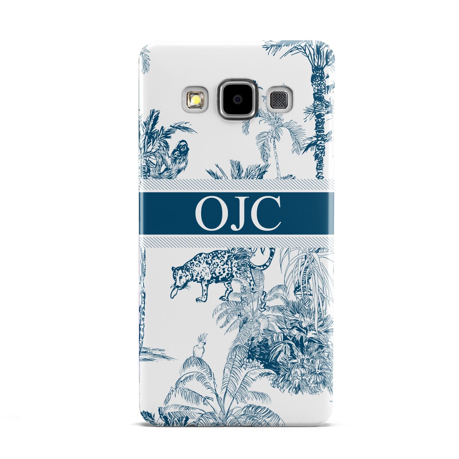 Personalised Tropical Toile Samsung Galaxy A5 Case