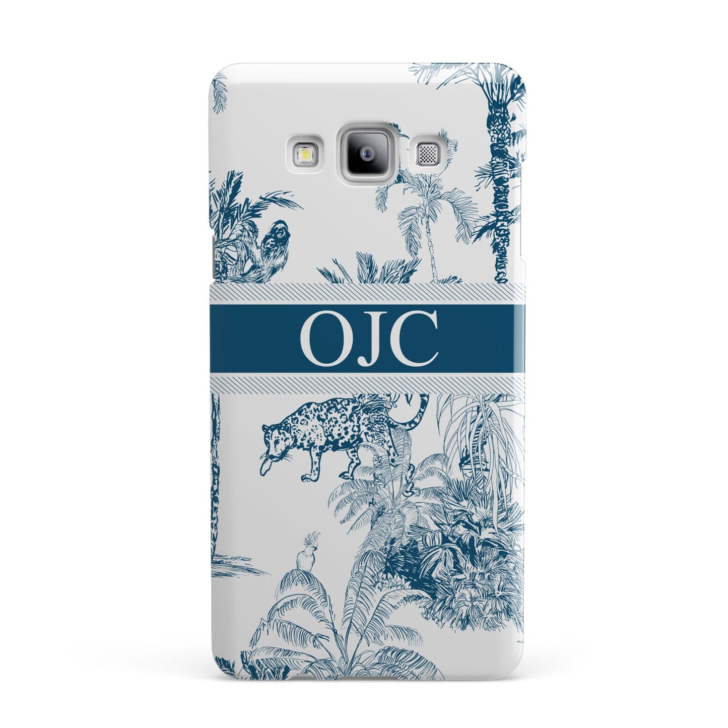 Personalised Tropical Toile Samsung Galaxy A7 2015 Case