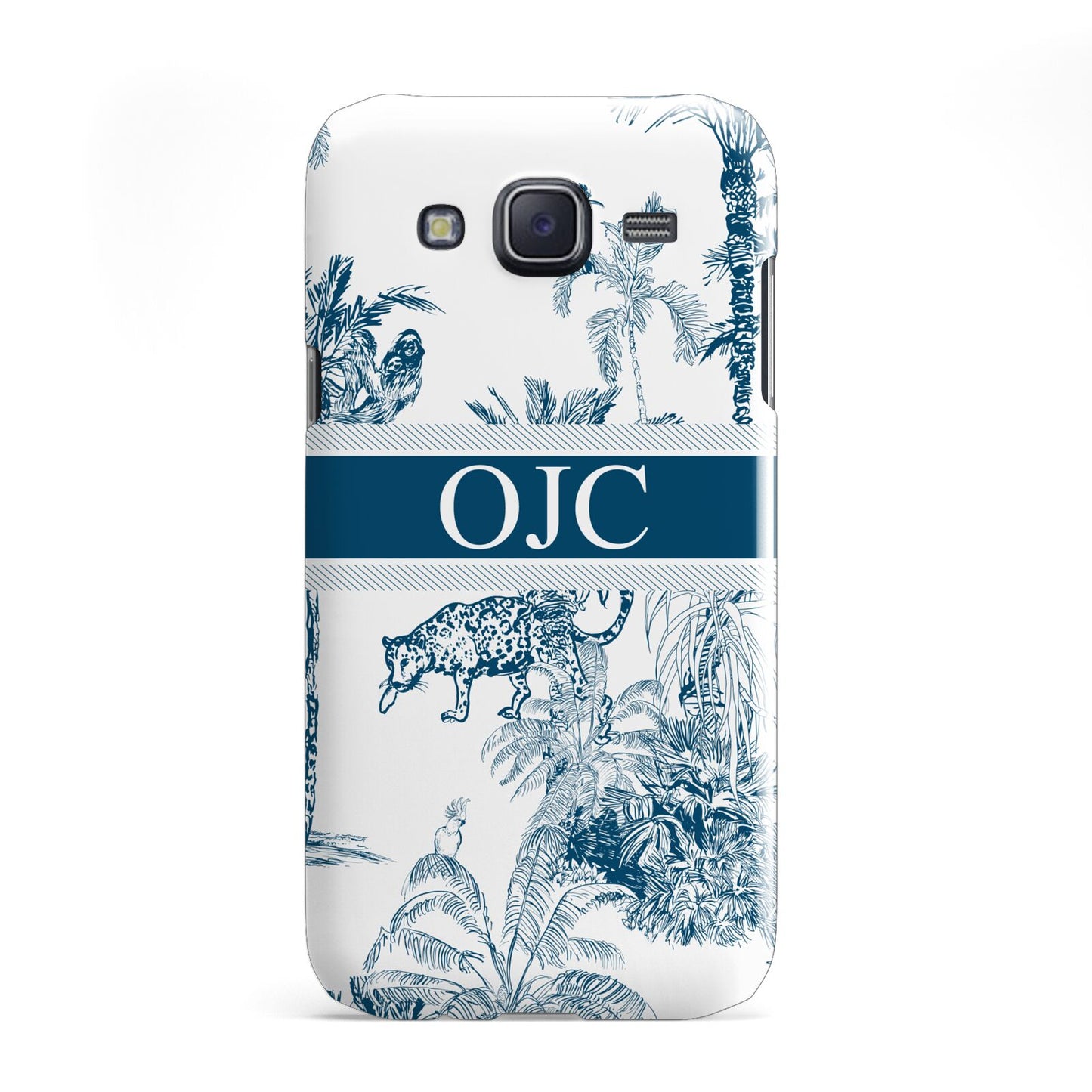 Personalised Tropical Toile Samsung Galaxy J5 Case