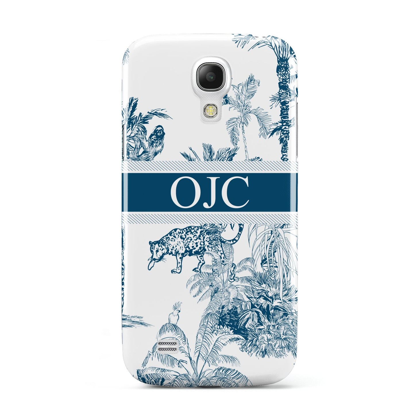 Personalised Tropical Toile Samsung Galaxy S4 Mini Case