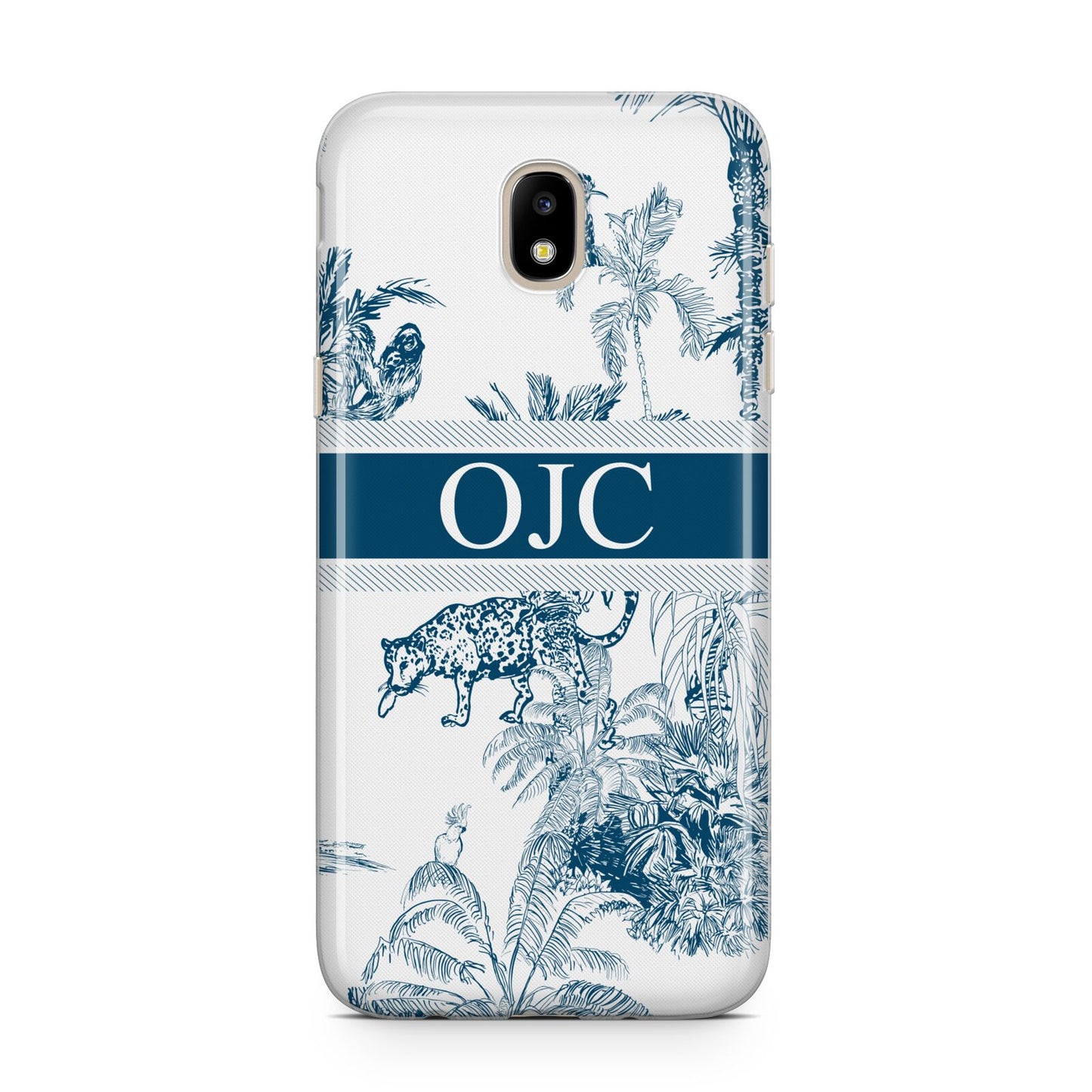 Personalised Tropical Toile Samsung J5 2017 Case