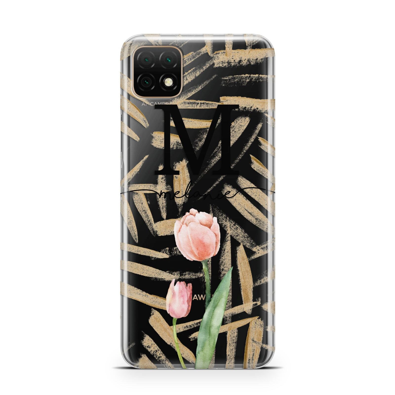 Personalised Tulip Huawei Enjoy 20 Phone Case