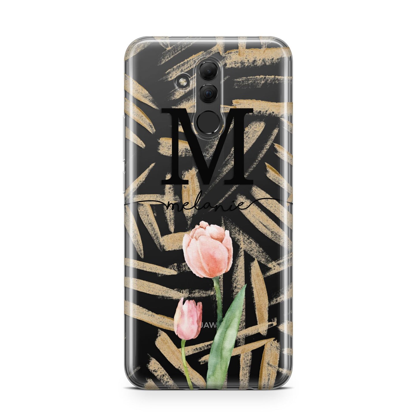 Personalised Tulip Huawei Mate 20 Lite